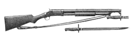 The three types of legal machine guns in the United States.